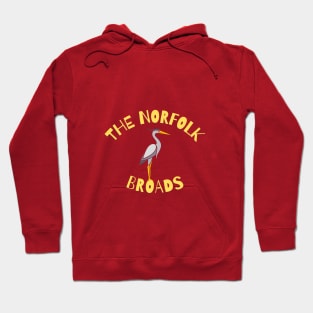 The Norfolk Broads - Heron Hoodie